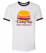 Retro Burger Ringer TShirt